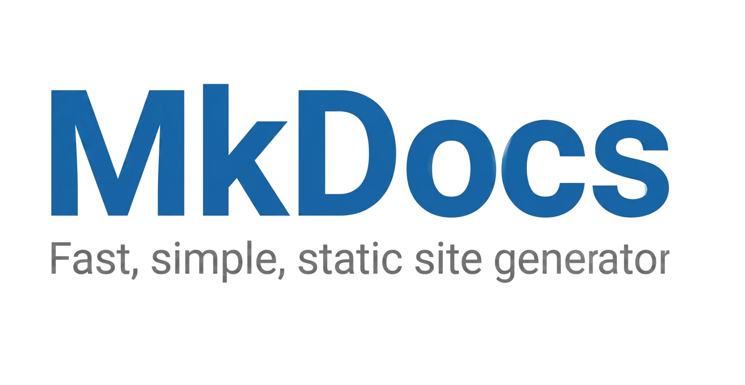 MkDocs 로고