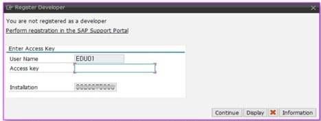 Register Developer