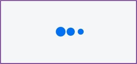 Busy Indicator 타입의 로딩 이미지